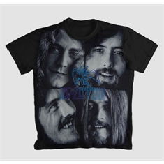 Camiseta Led Zeppelin (Frontal Total) - Tamanho GG (76 x 58 cm.)
